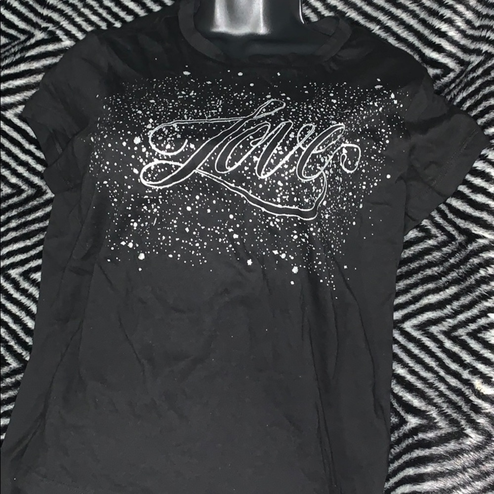 Victoria Secret black t shirt